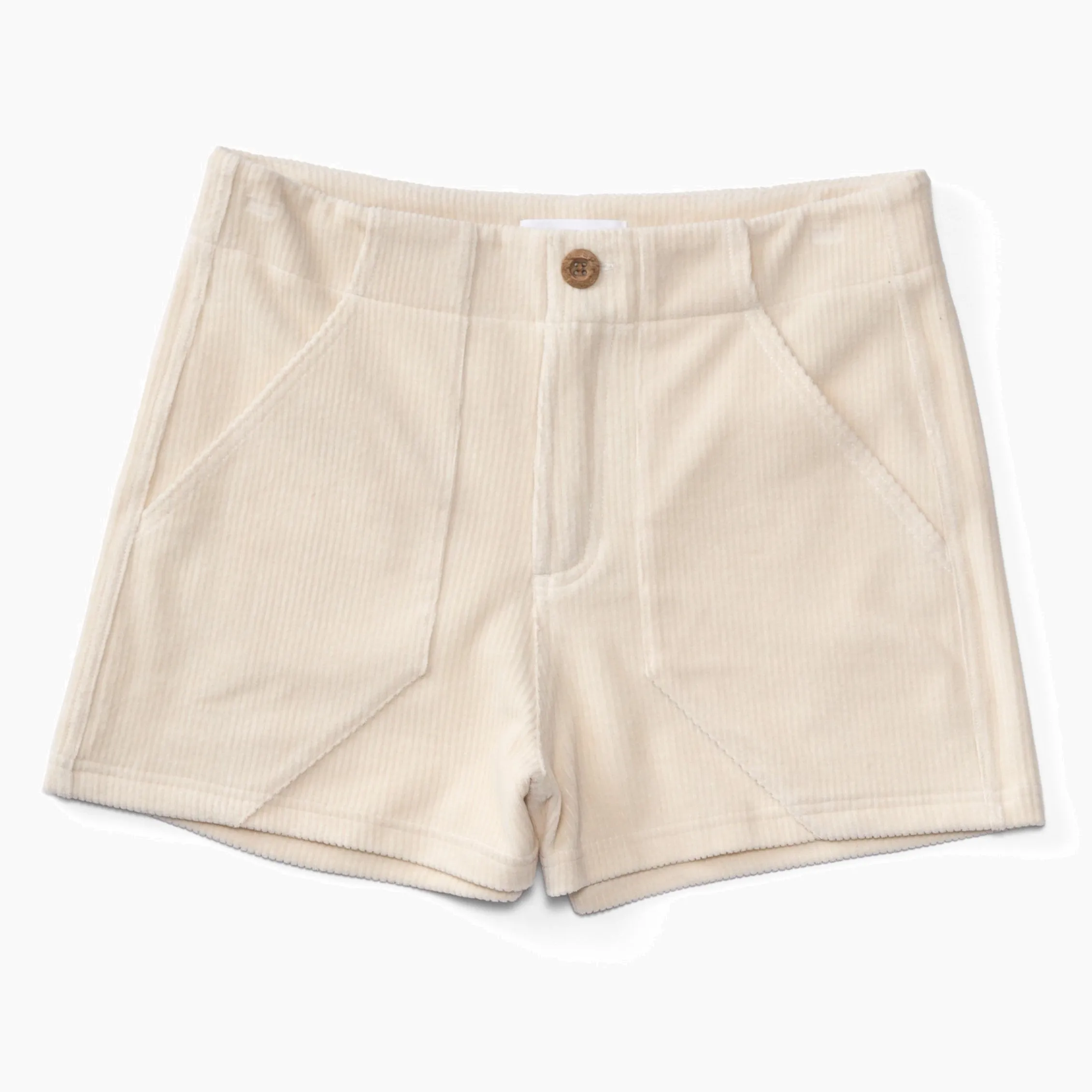 All Day Corduroy High Waist Short