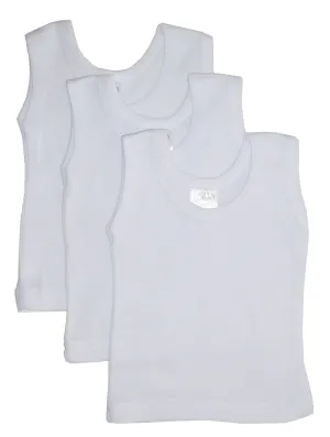 Bambini White Tank Top 3 Pack