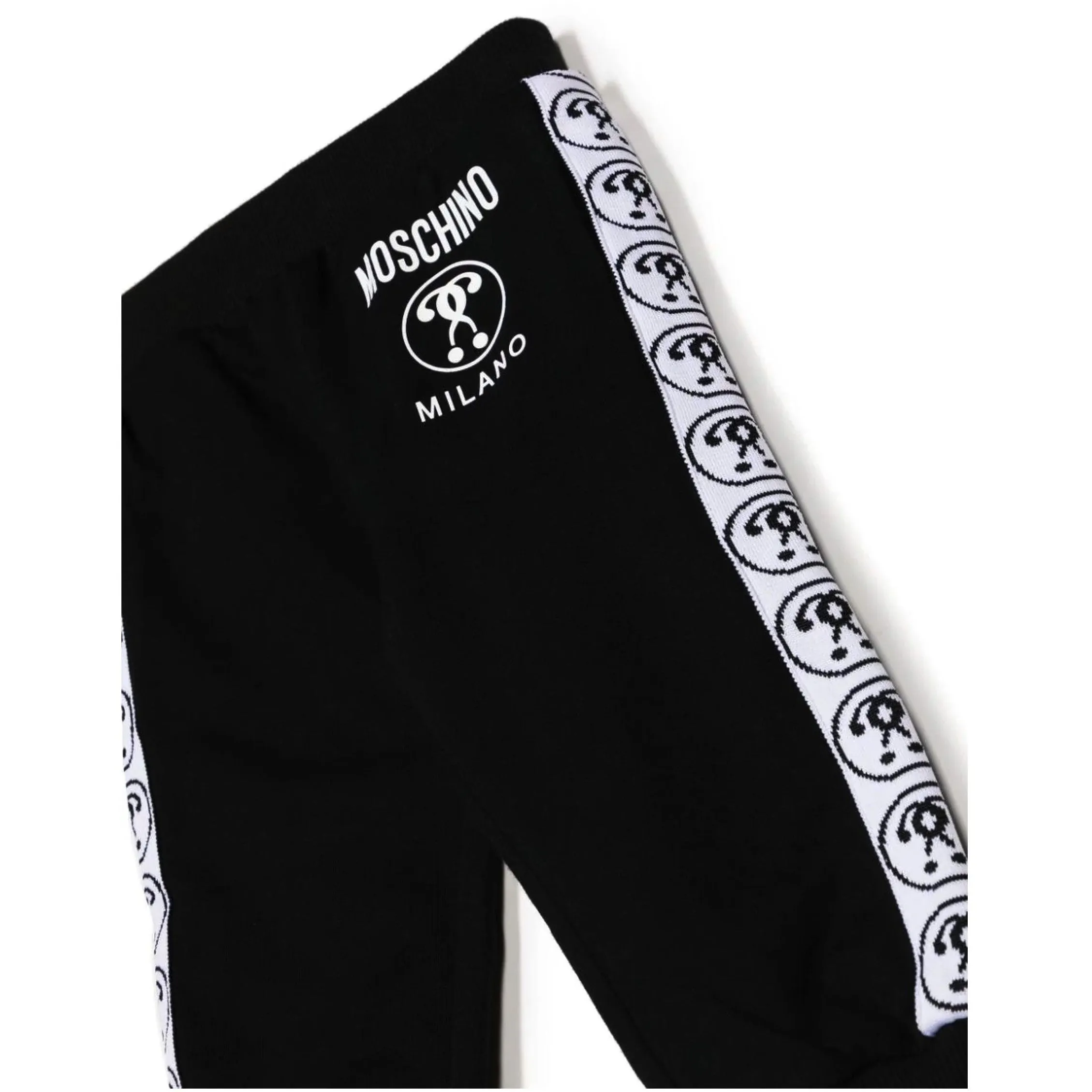 Black Logo Tape Tracksuit