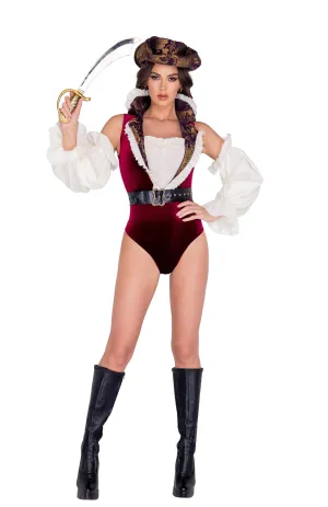 Blue Zone Planet |  5 Piece Sultry Pirate Costume