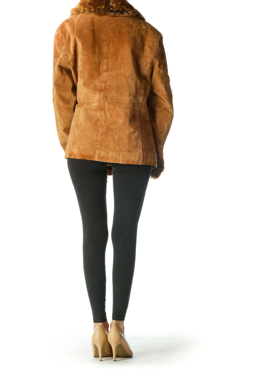 Brown Shearling Coat