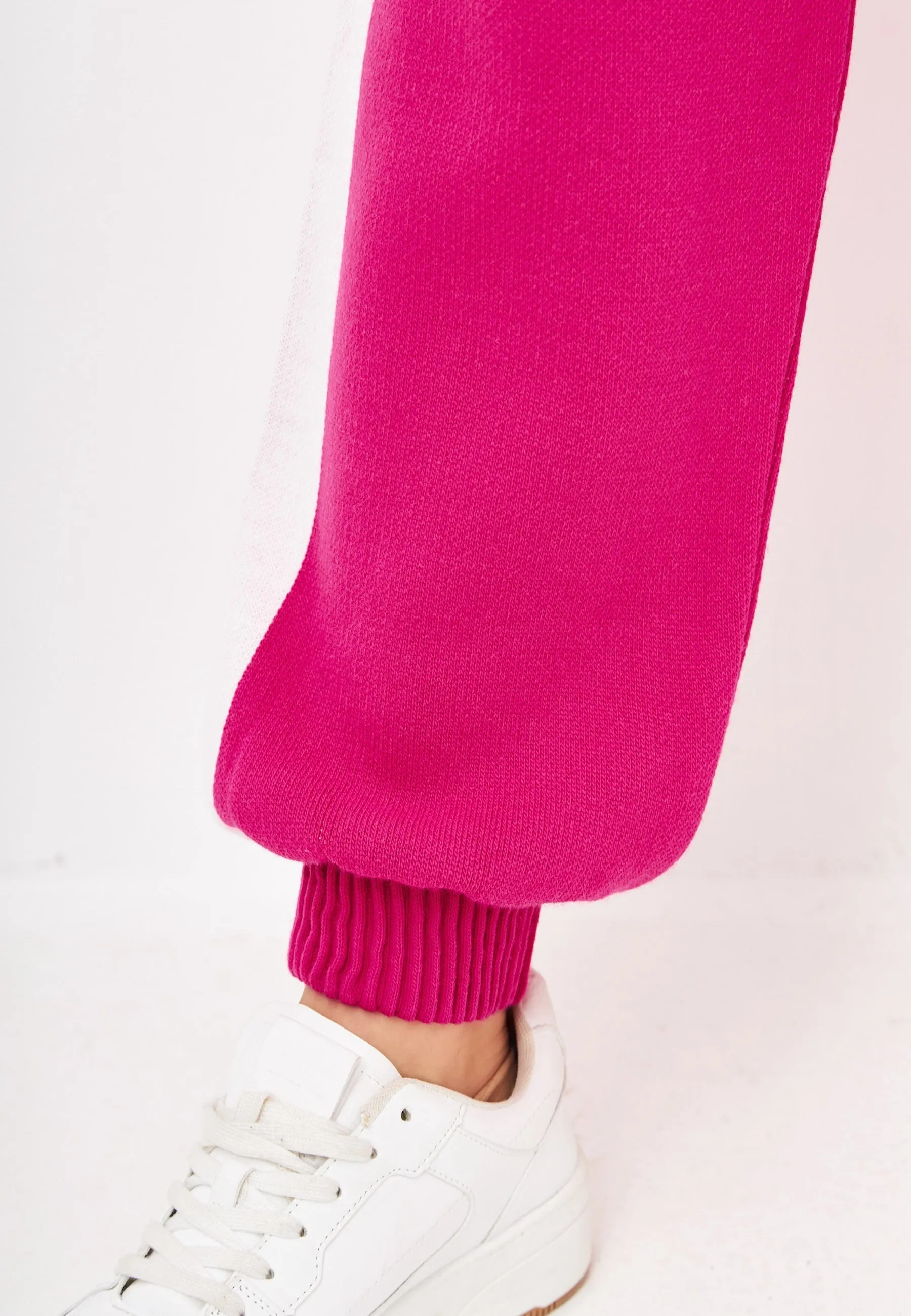 CG Knitted Jogger set - Pink