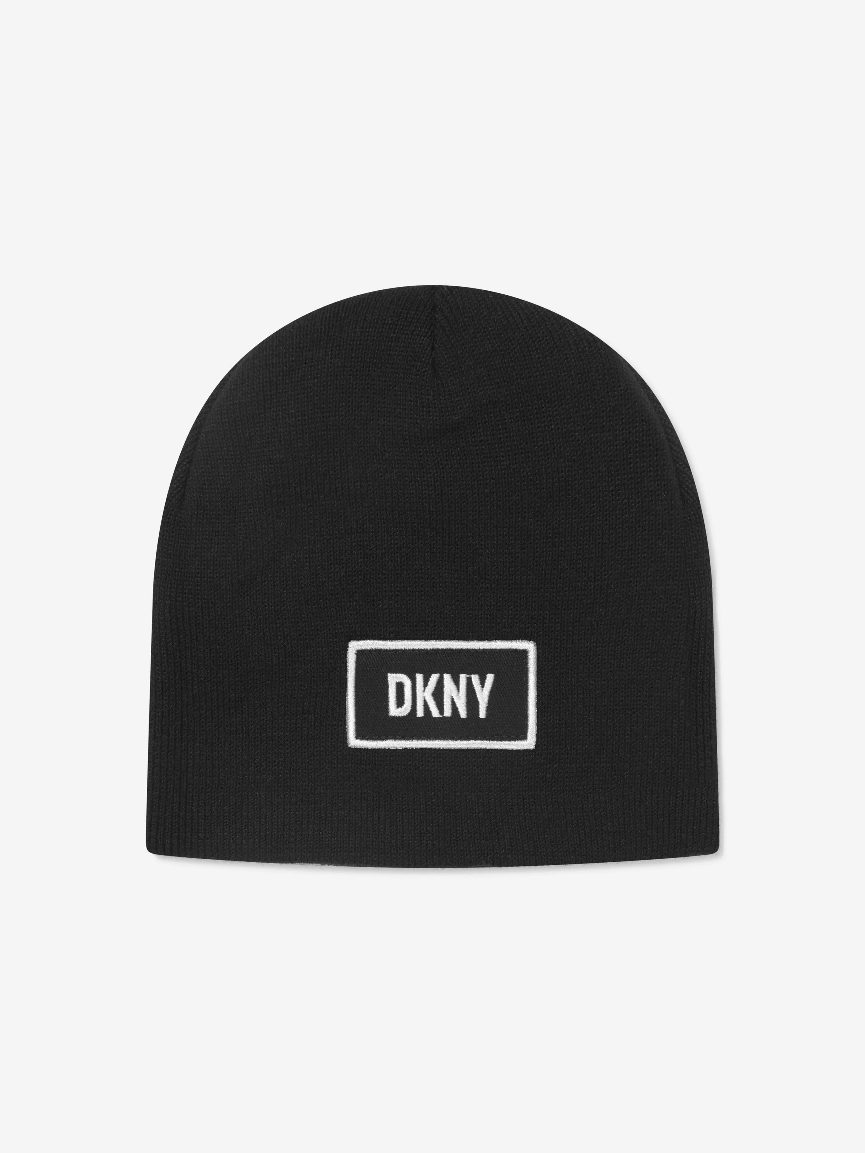 DKNY Girls Knitted Reversible Hat