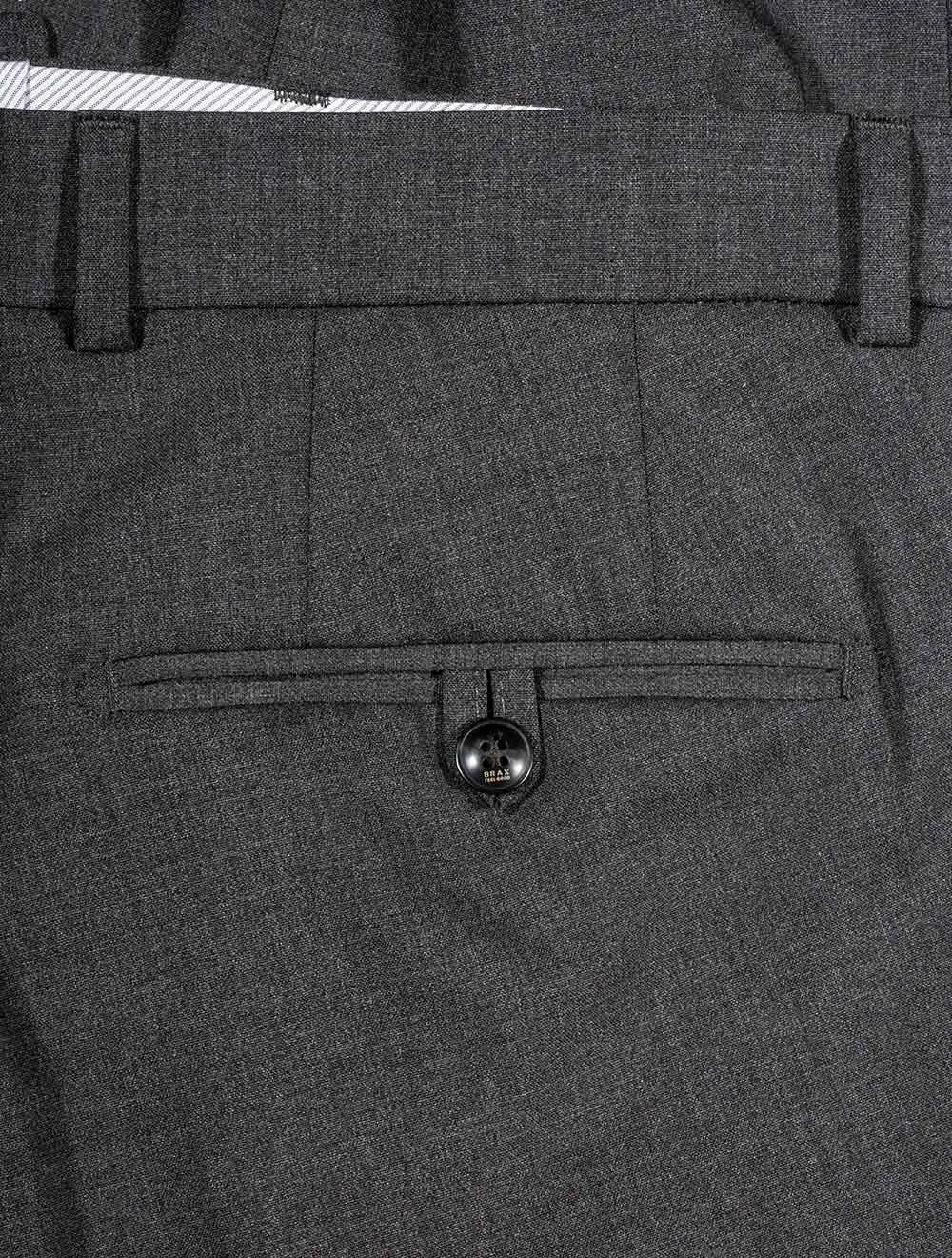 Enrico Wool Trouser Charcoal