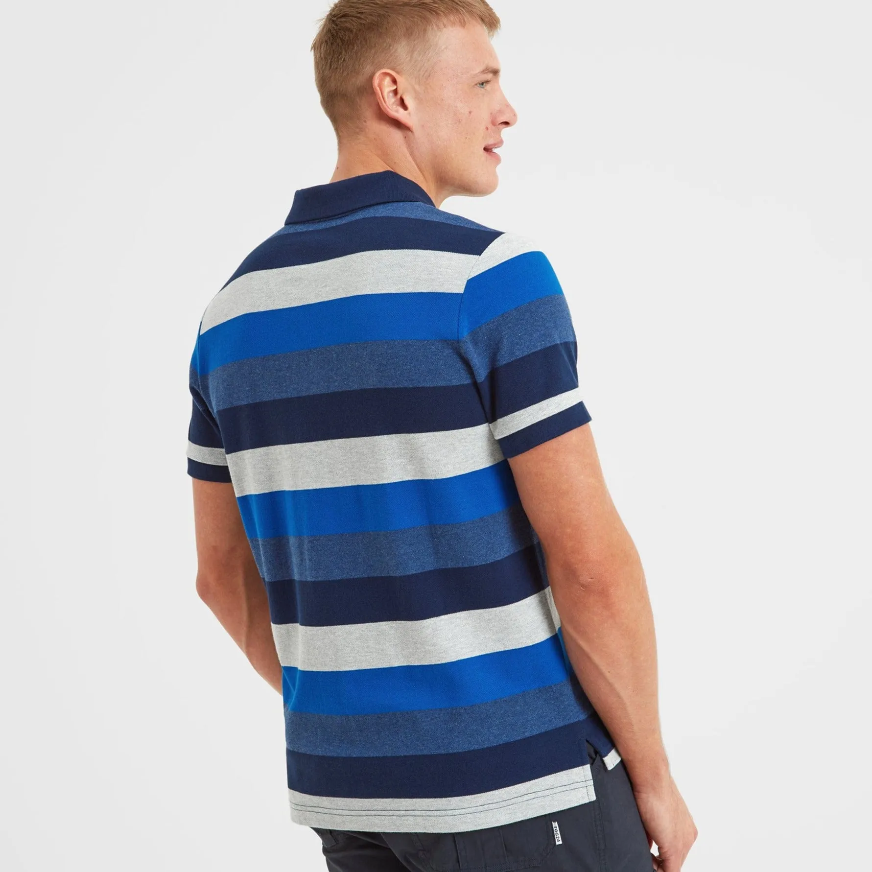 Flaxby Mens Polo - Navy