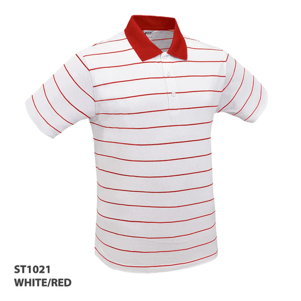 Grace Collection Men's Stripes Polo(ST1021)-Clearance