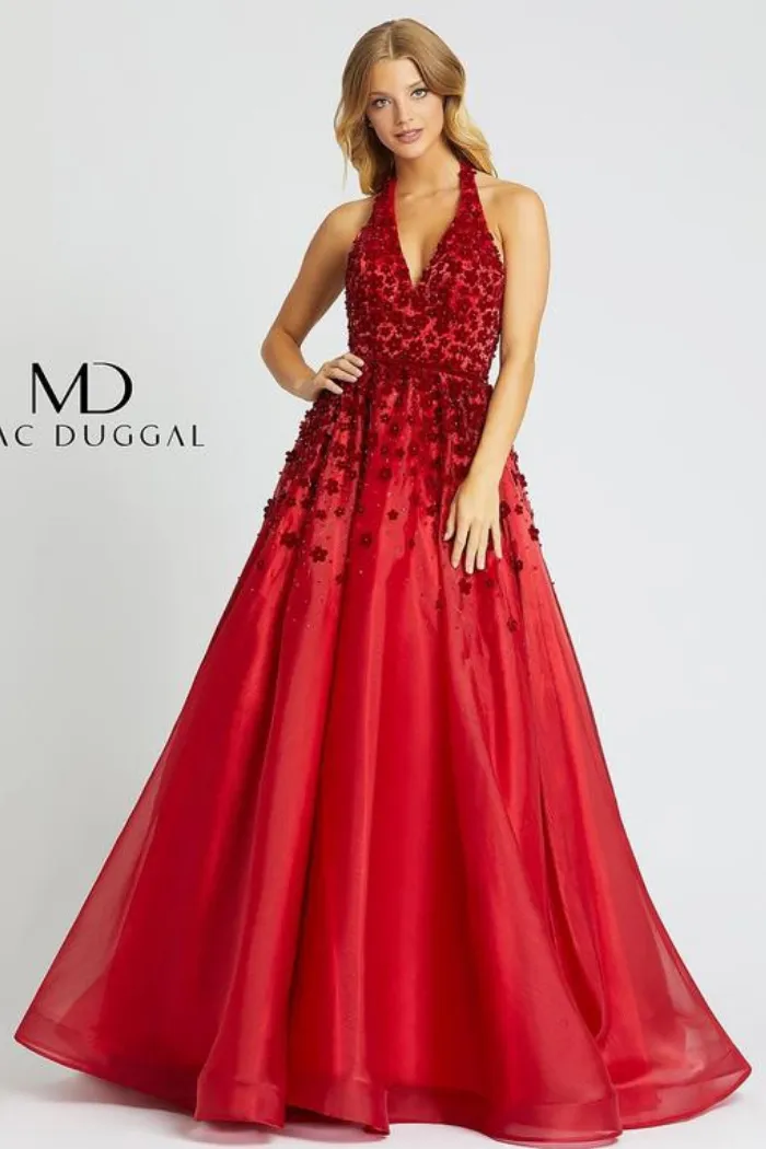 Halter Ball Gown