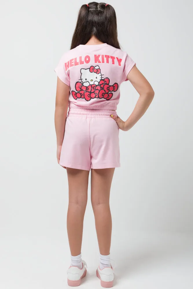 Hello Kitty Sleeveless Top Pink