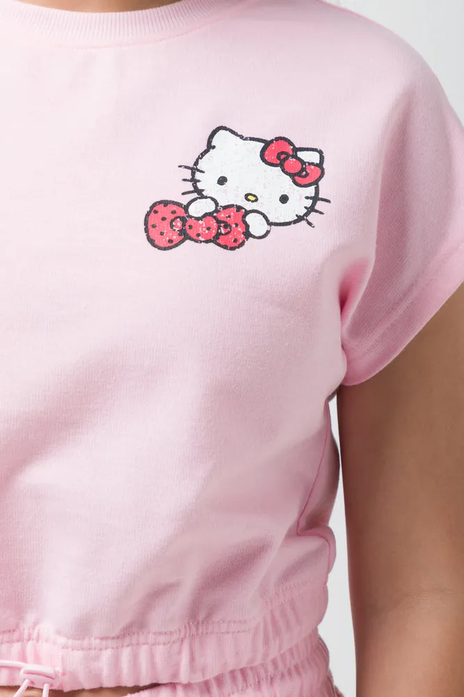 Hello Kitty Sleeveless Top Pink