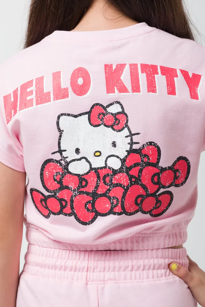 Hello Kitty Sleeveless Top Pink