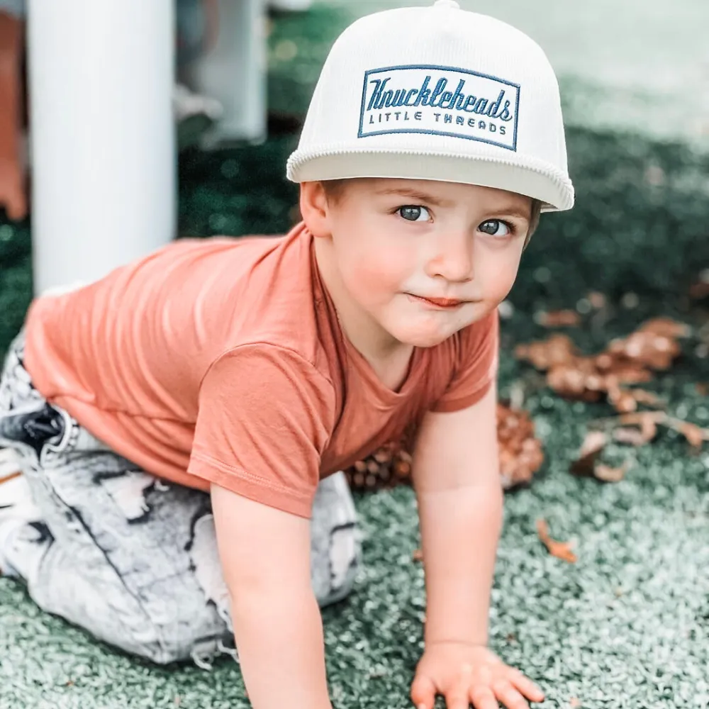 Infant Snapback Hat I Shell Beach Summer Hat Infant