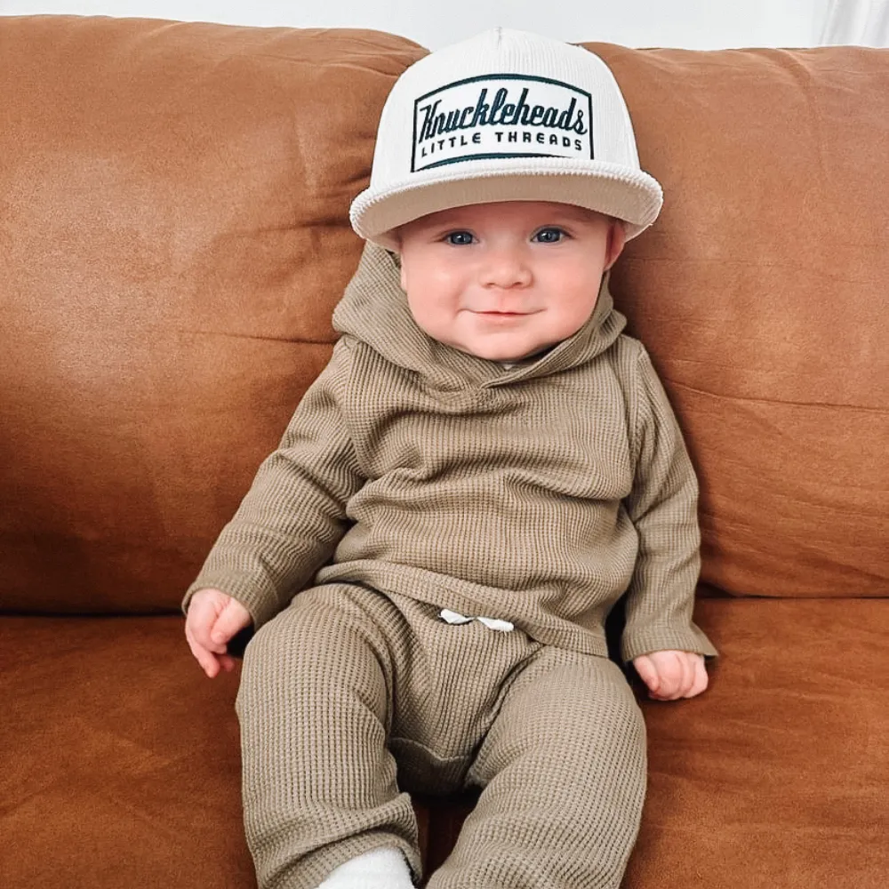 Infant Snapback Hat I Shell Beach Summer Hat Infant