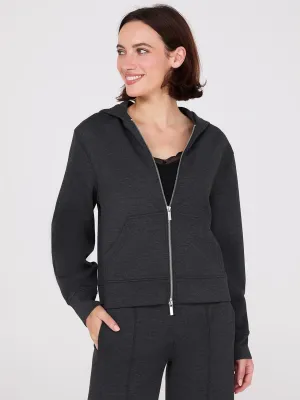 Kangaroo Pocket Zip-Up Hoodie