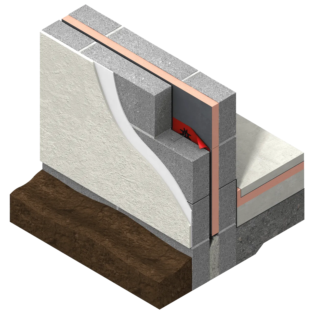 Kingspan K106 Kooltherm Cavity Board | 1200mm x 450mm x 90mm (Pack of 4 - 2.16m2)