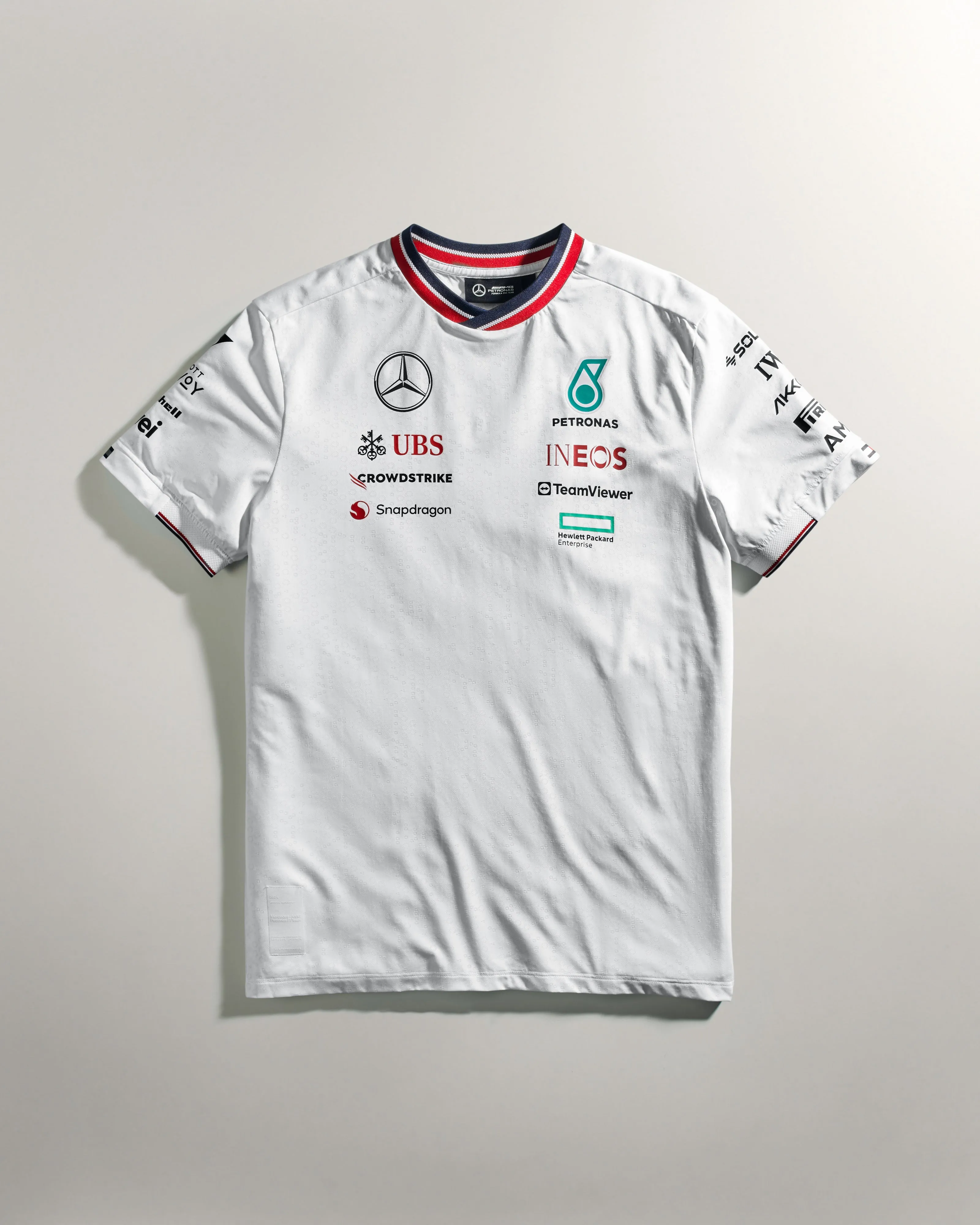 Mens 2024 Team Driver Tee White