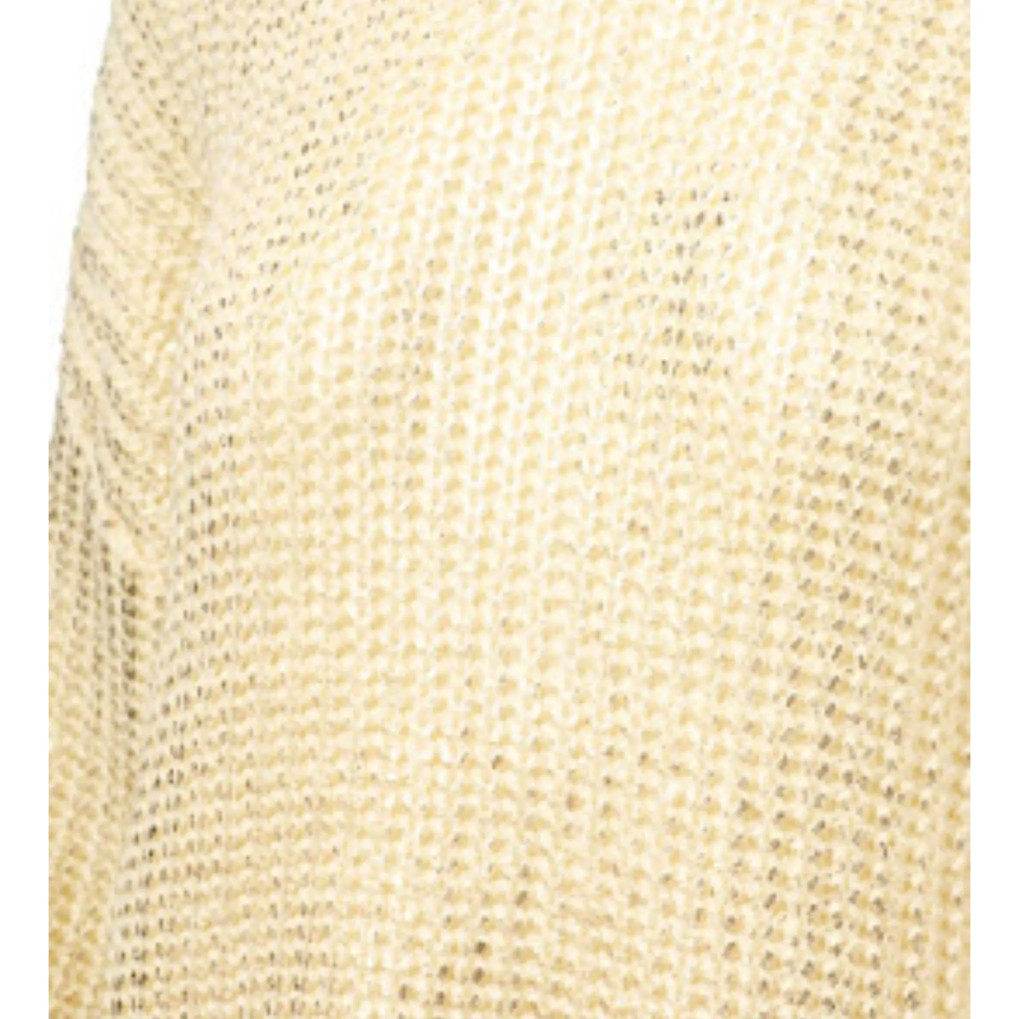 Metallic Sweater Dress Gold