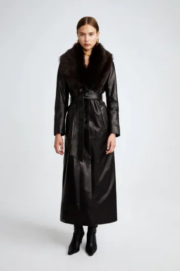 Nour Hammour - The Glamorous Dakota Trench Coat