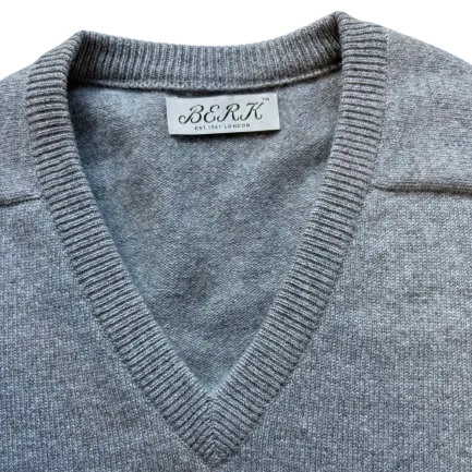 Perth Cashmere Vee Neck - 3 Ply Forward Order