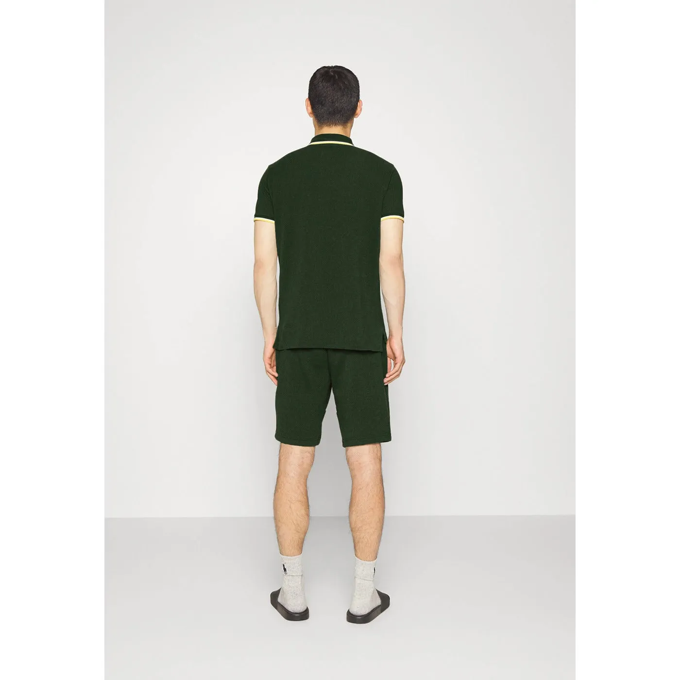 RL Custom Slim Fit Green Polo