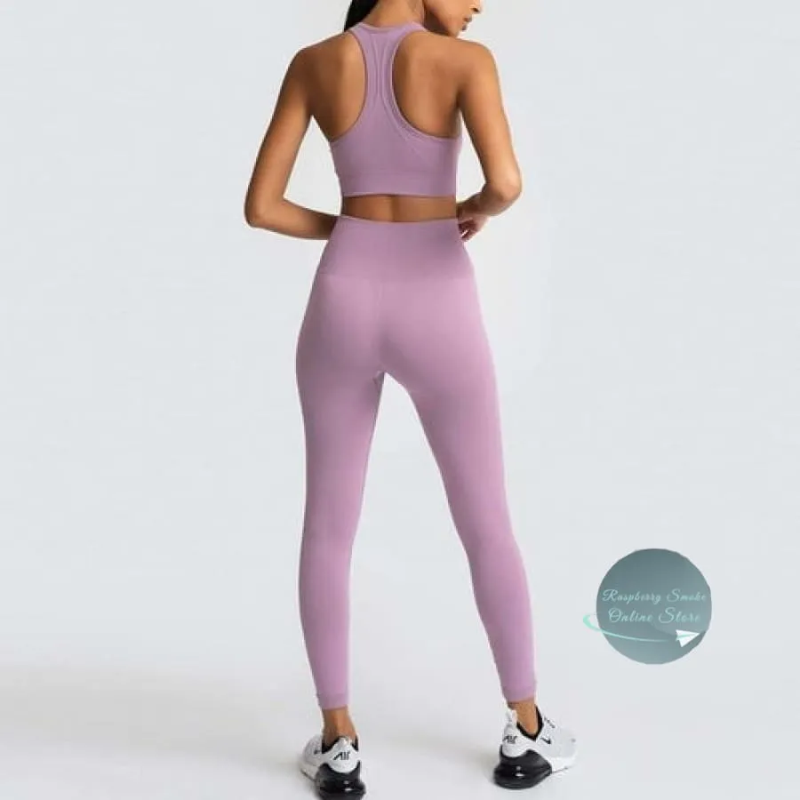 Seamless Two Piece Exercise Leggings