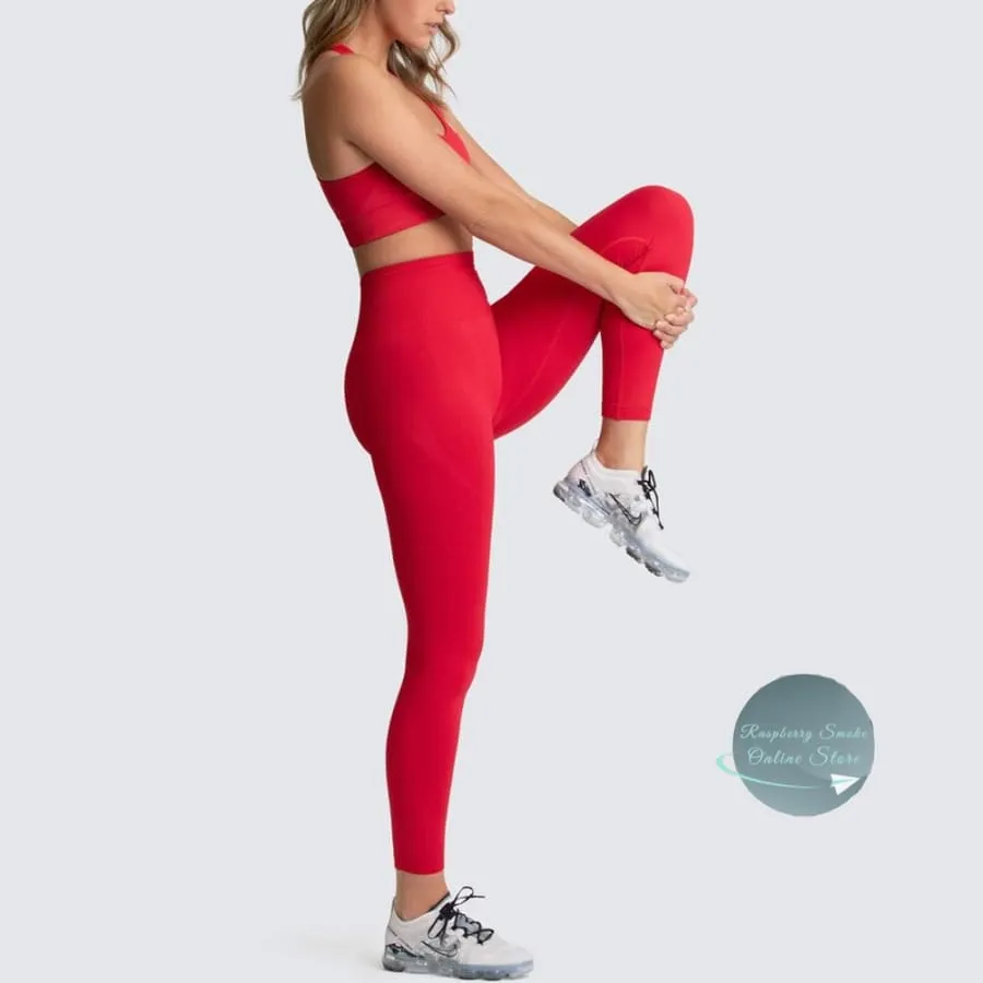 Seamless Two Piece Exercise Leggings