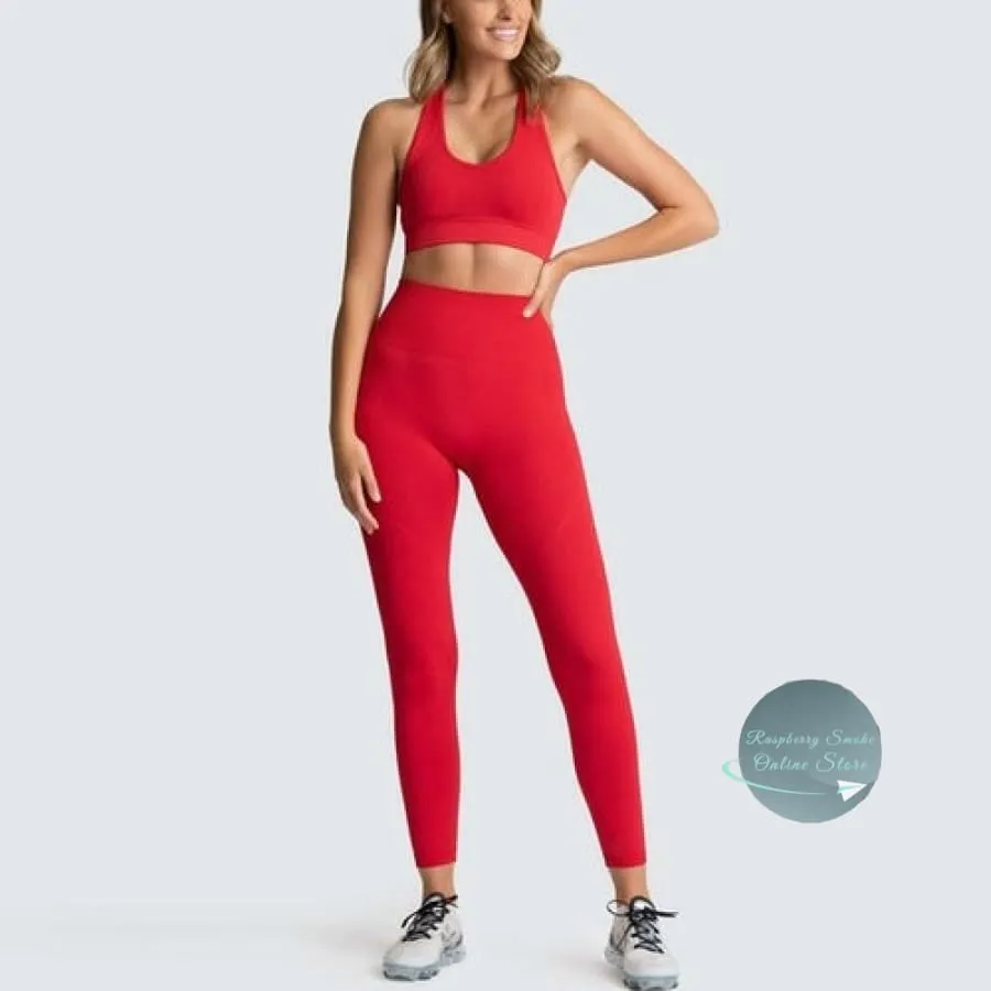 Seamless Two Piece Exercise Leggings