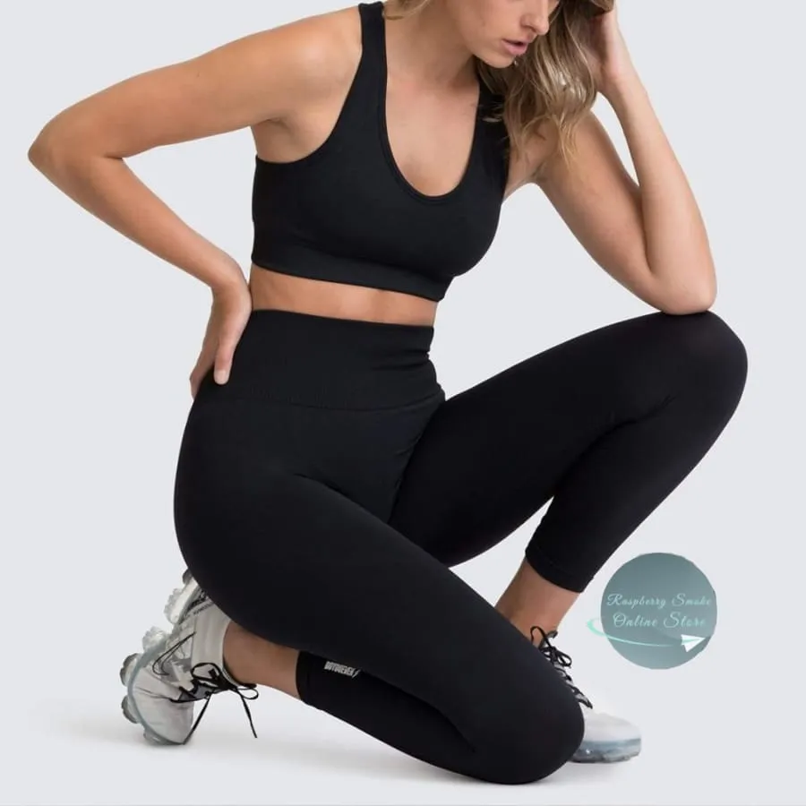 Seamless Two Piece Exercise Leggings