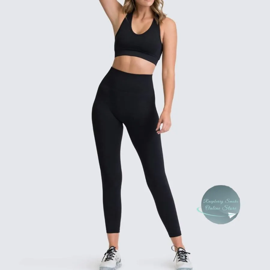 Seamless Two Piece Exercise Leggings