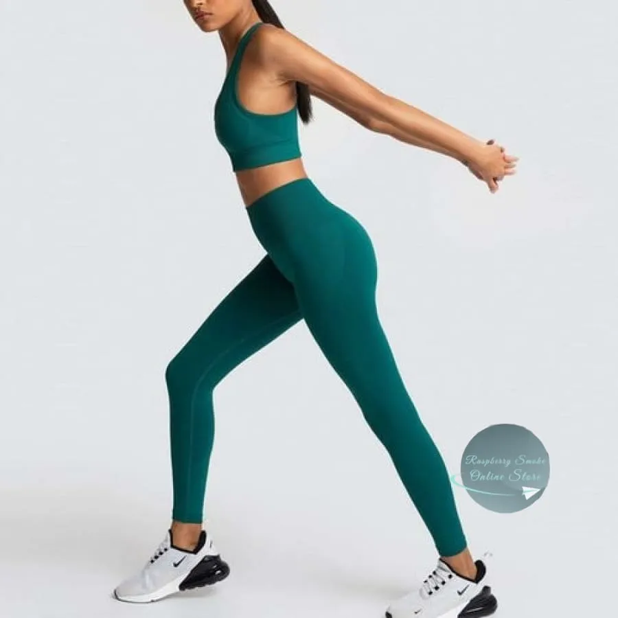 Seamless Two Piece Exercise Leggings