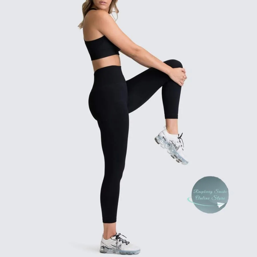 Seamless Two Piece Exercise Leggings