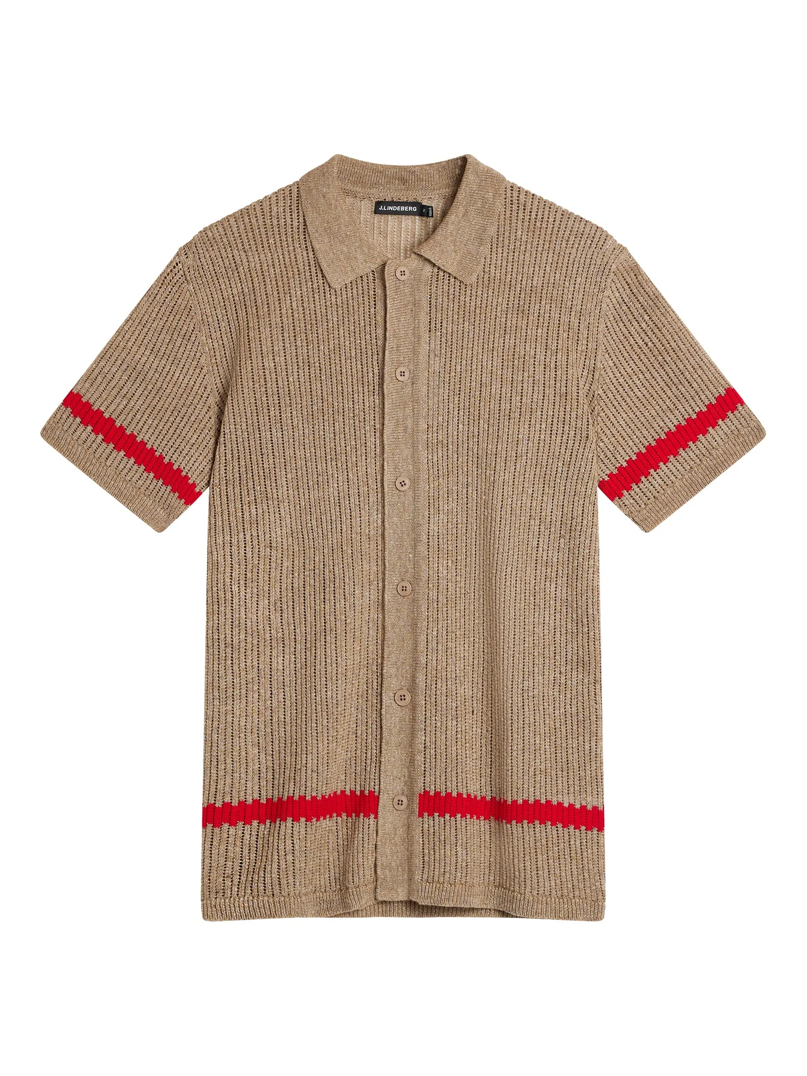 Sky Knitted Shirt / Safari Beige