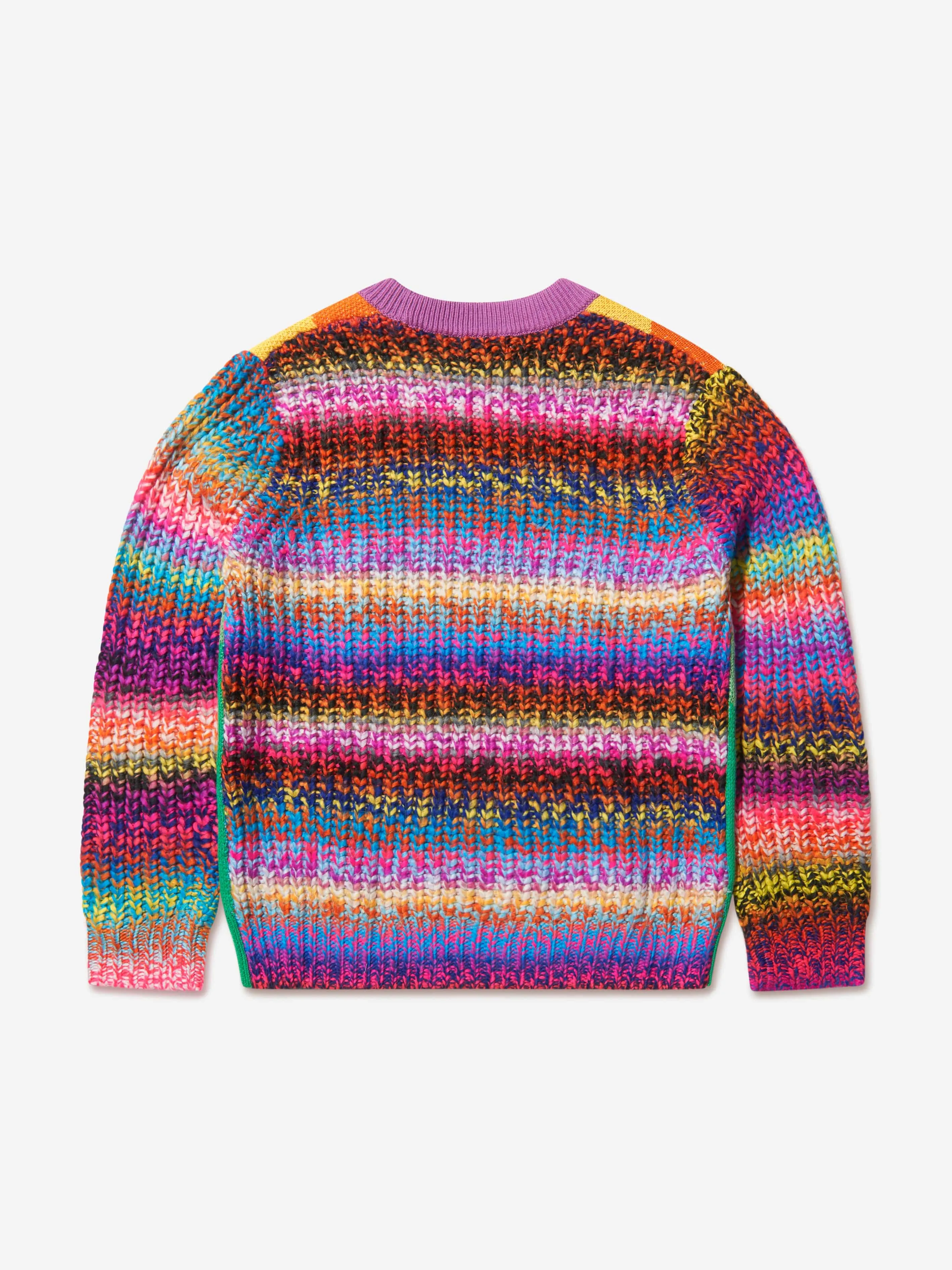 Stella McCartney Girls Sunset Knitted Jumper