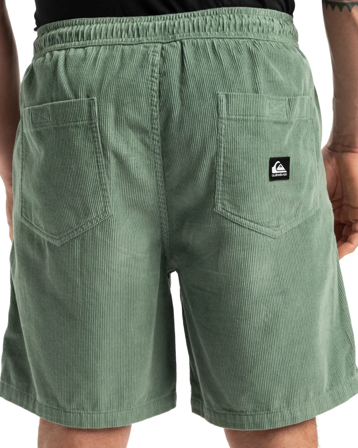 Taxer Cord Walkshorts in Chinois Green