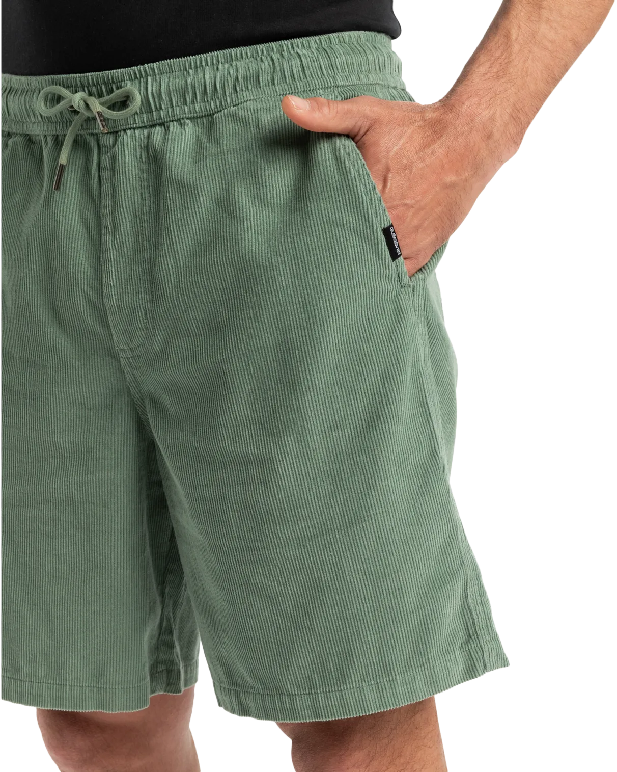 Taxer Cord Walkshorts in Chinois Green