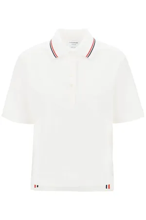 Thom Browne Seersucker Polo Shirt