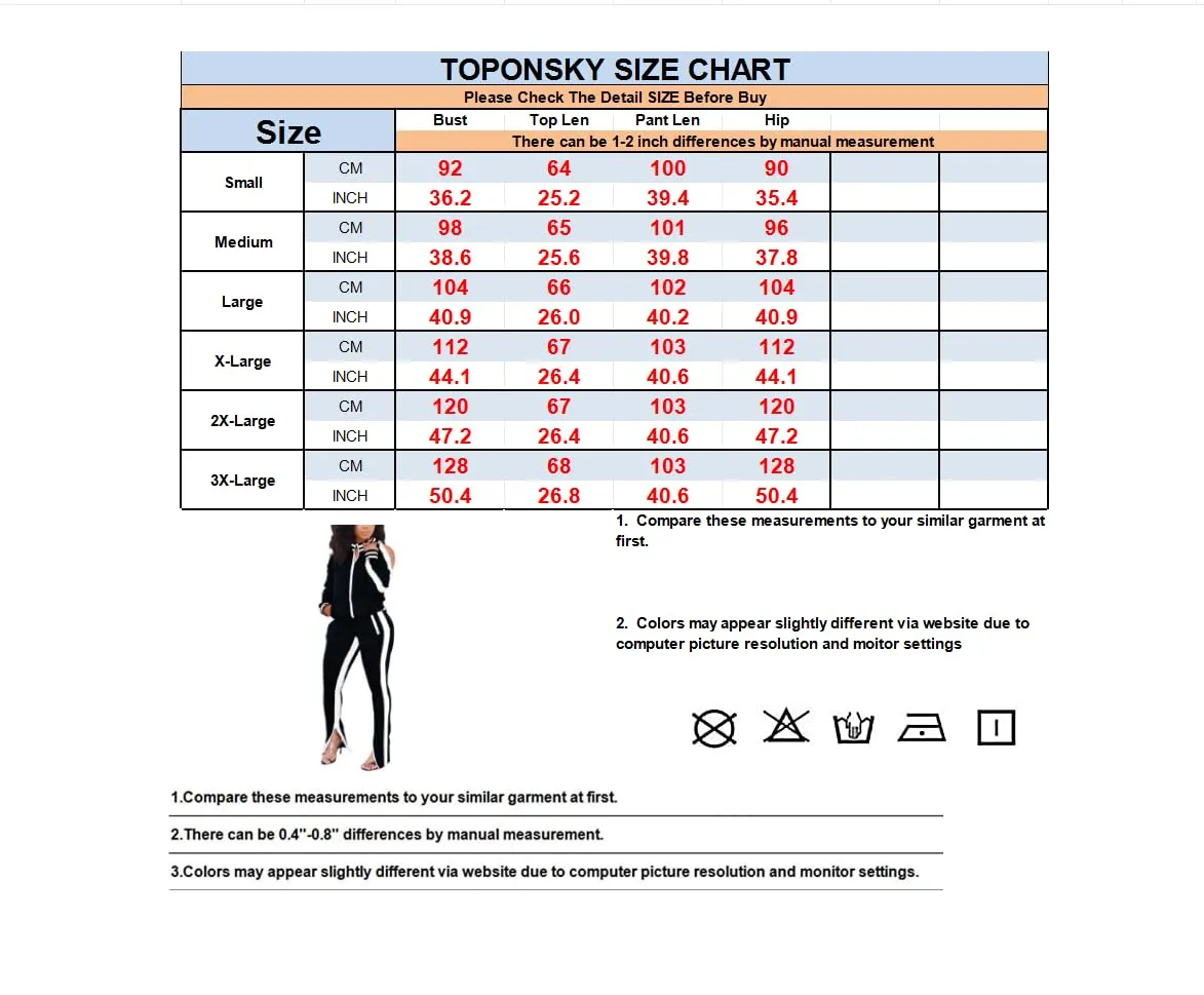 TOPONSKY Sweatpants Set Women Sweatsuit For 2 Piece Jogging Suits Suit Burgundy 2XL