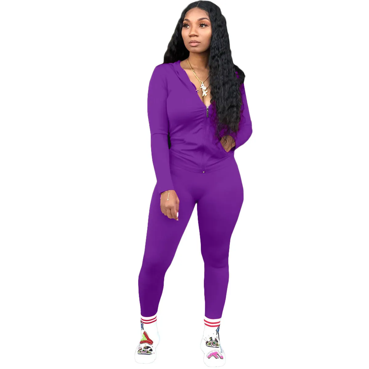 Two-Piece Sets Bodycon Outdoor Wholesale Activewear sets SO180717