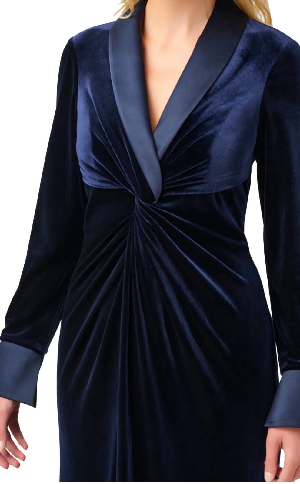 Velvet Tuxedo Gown