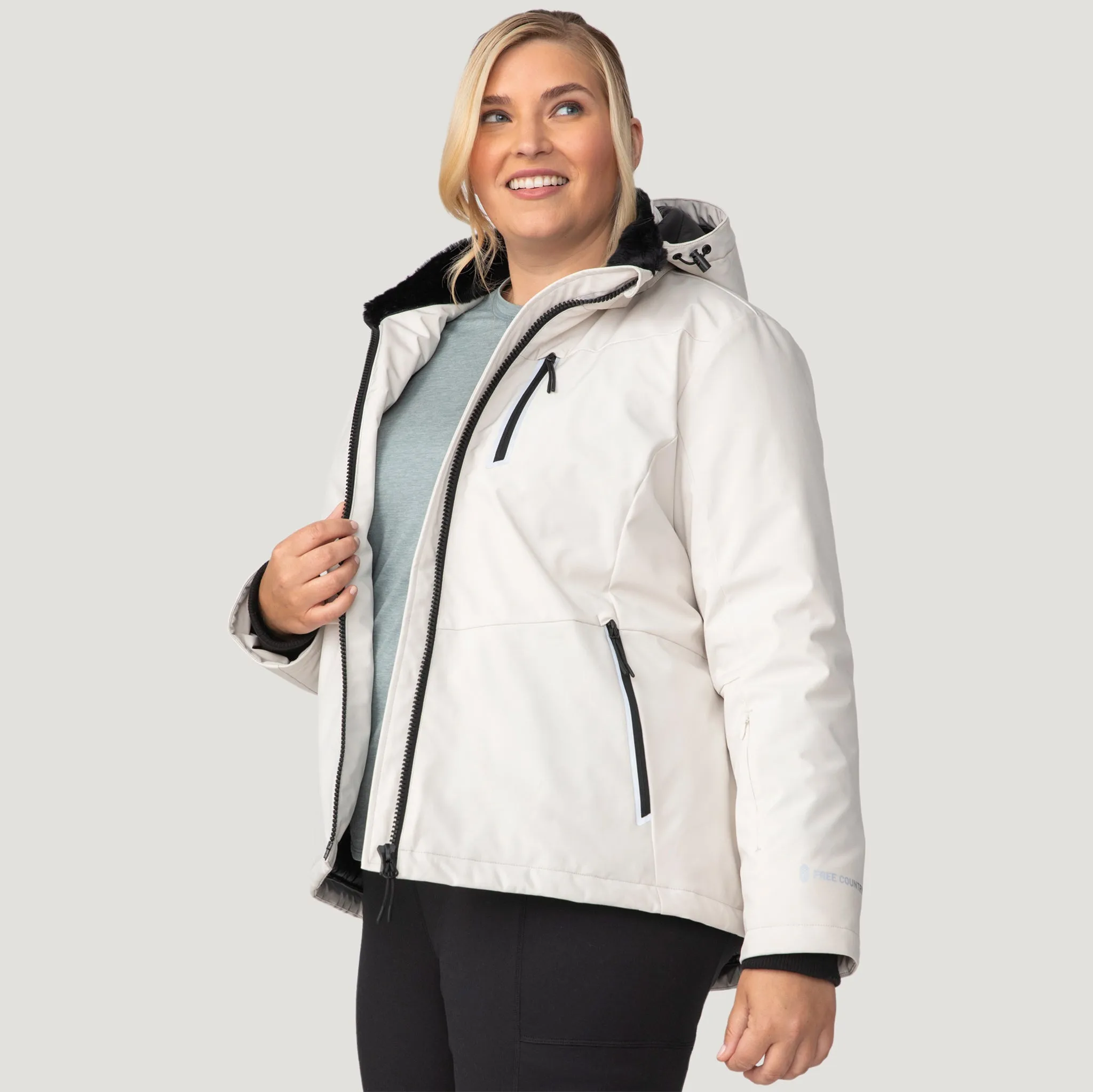 Women's Plus Size FreeCycle® Thermo Super Softshell® II Jacket