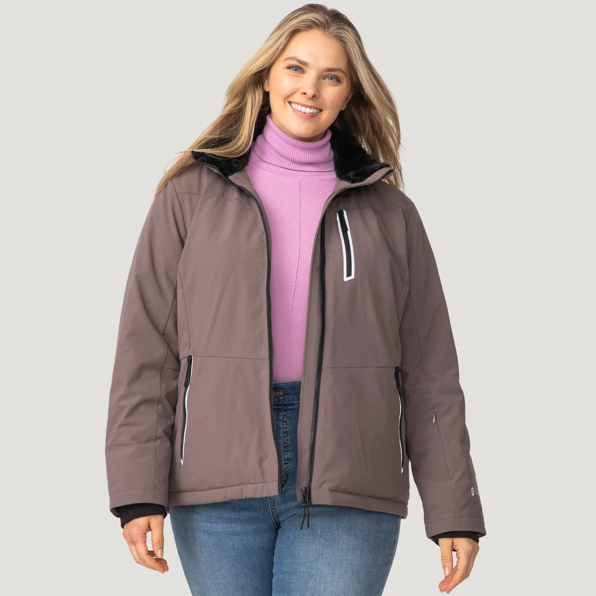 Women's Plus Size FreeCycle® Thermo Super Softshell® II Jacket