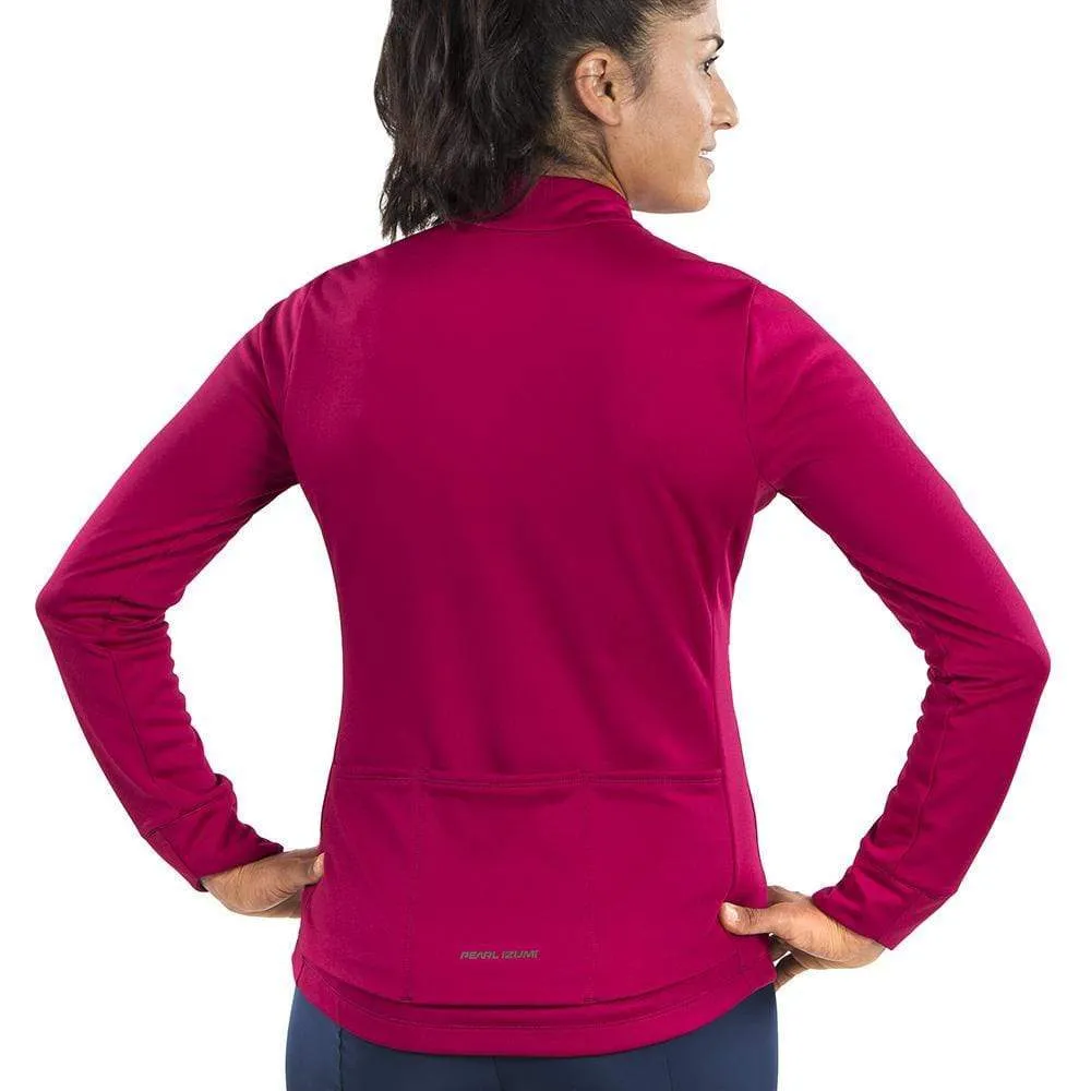 Women's Quest Thermal Road Bike Jersey - Red