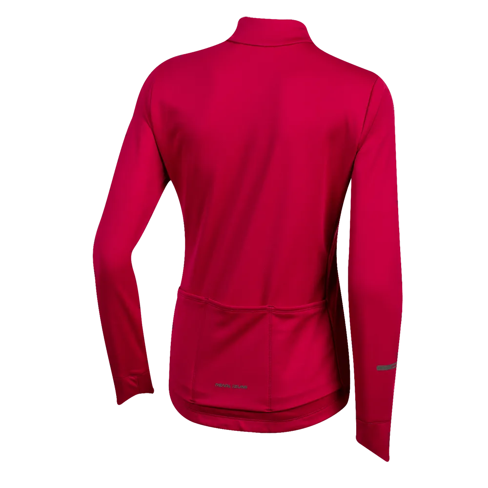 Women's Quest Thermal Road Bike Jersey - Red