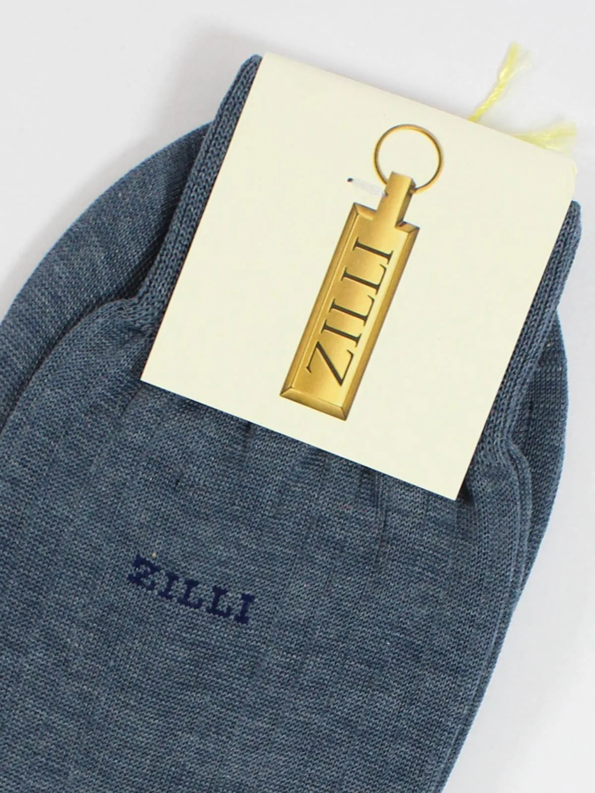 Zilli Socks Gray-Blue US 12 / EUR 46 - Mid Calf SALE